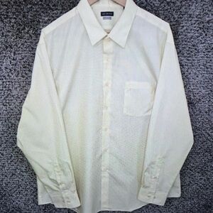 Classic Men's Long-Sleeve Dress Shirt in Cream
